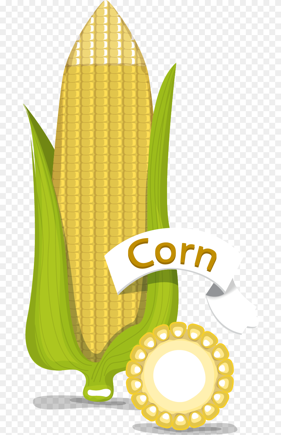 Illustration, Corn, Food, Grain, Plant Free Transparent Png