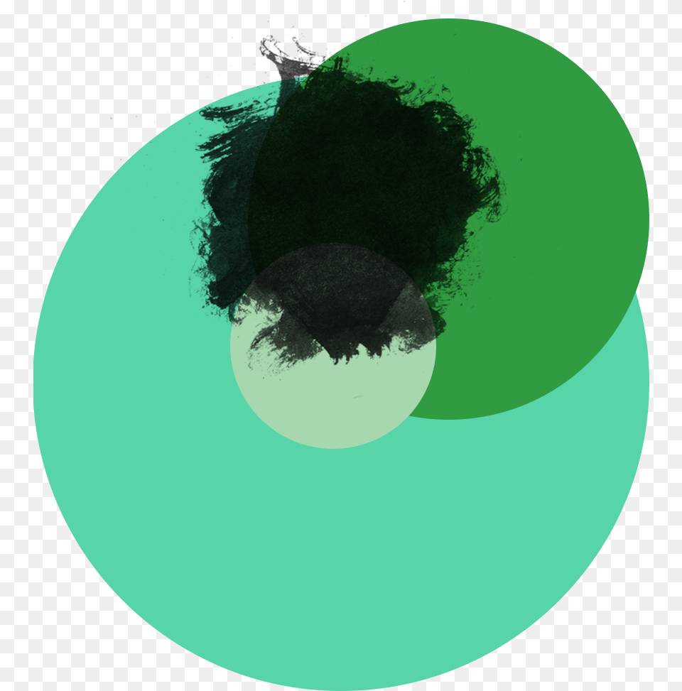 Illustration, Sphere, Green, Nature, Night Png