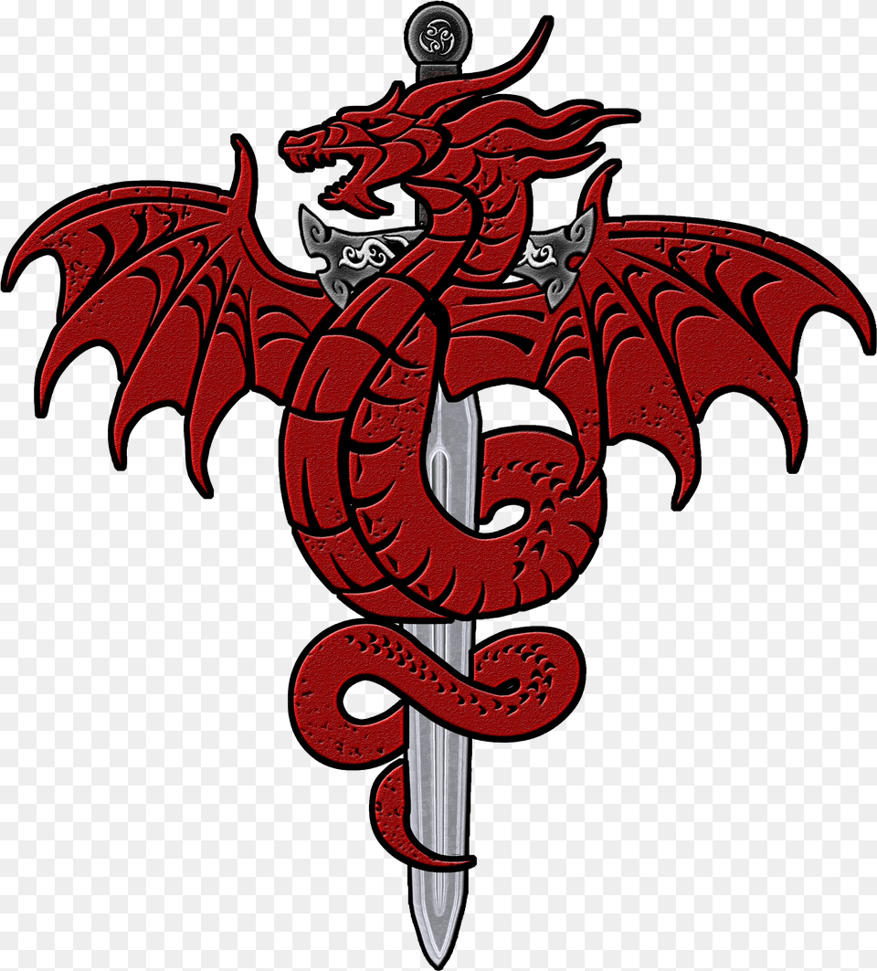 Illustration, Dragon Png Image