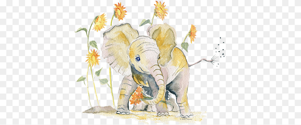 Illustration, Animal, Elephant, Mammal, Wildlife Free Png