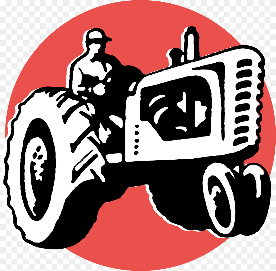 Illustration, Tractor, Transportation, Vehicle, Baby Free Transparent Png