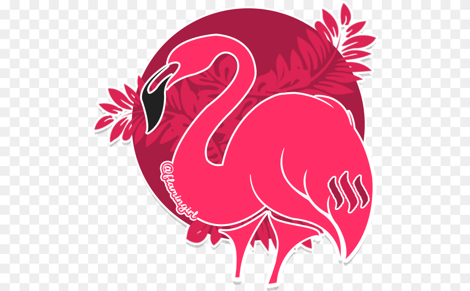 Illustration, Animal, Bird, Flamingo Free Transparent Png