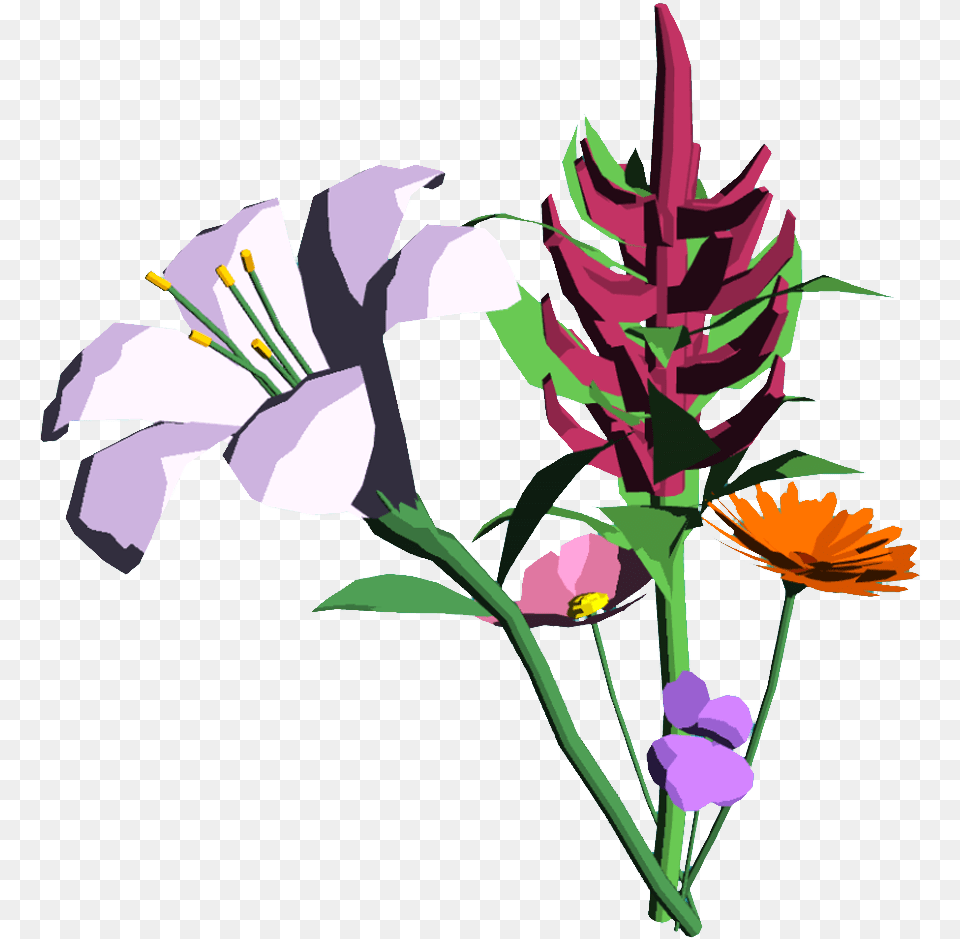 Illustration, Flower, Plant, Flower Arrangement, Art Free Png Download