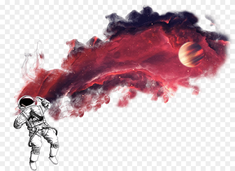 Illustration, Person, Outdoors, Astronomy, Outer Space Png