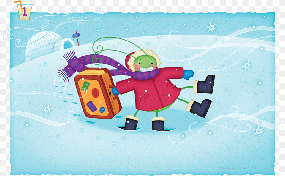 Illustration, Outdoors, Nature, Snow, Toy Png