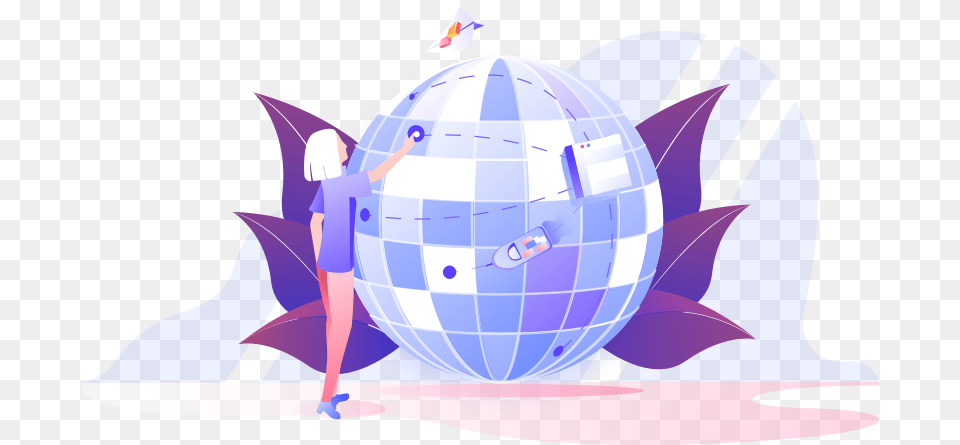Illustration, Sphere, Adult, Female, Person Png Image