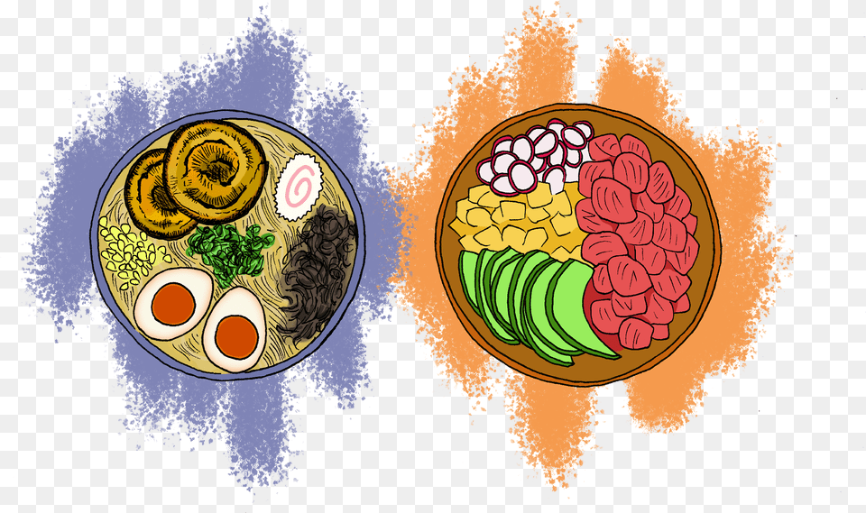 Illustration, Lunch, Food, Meal, Dish Png Image