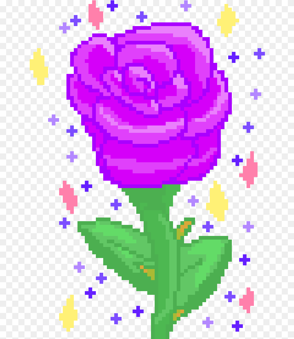 Illustration, Flower, Plant, Purple, Rose Free Png
