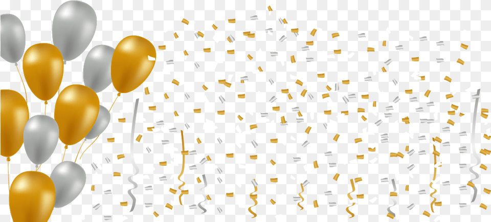 Illustration, Paper, Balloon, Confetti Free Png Download