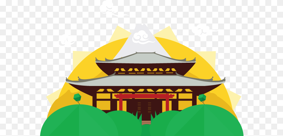 Illustration, Architecture, Building, Temple, Pagoda Free Transparent Png