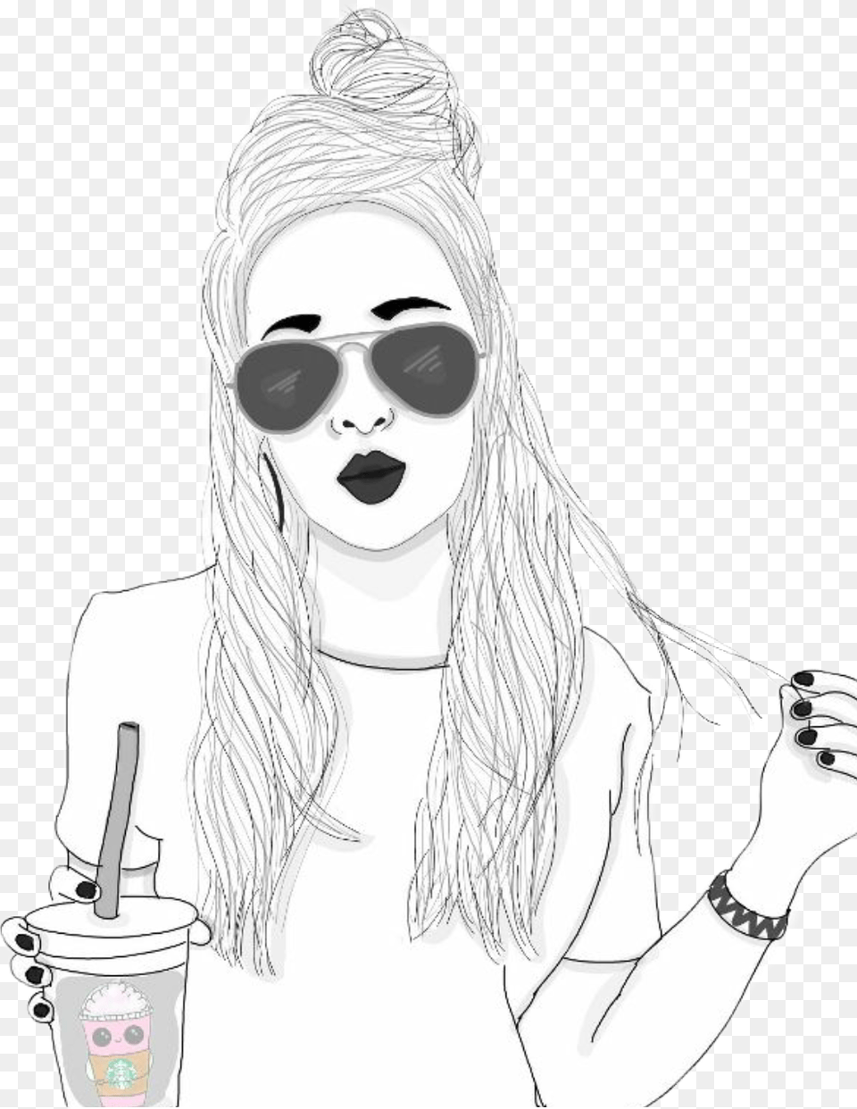 Illustration, Accessories, Sunglasses, Person, Female Png