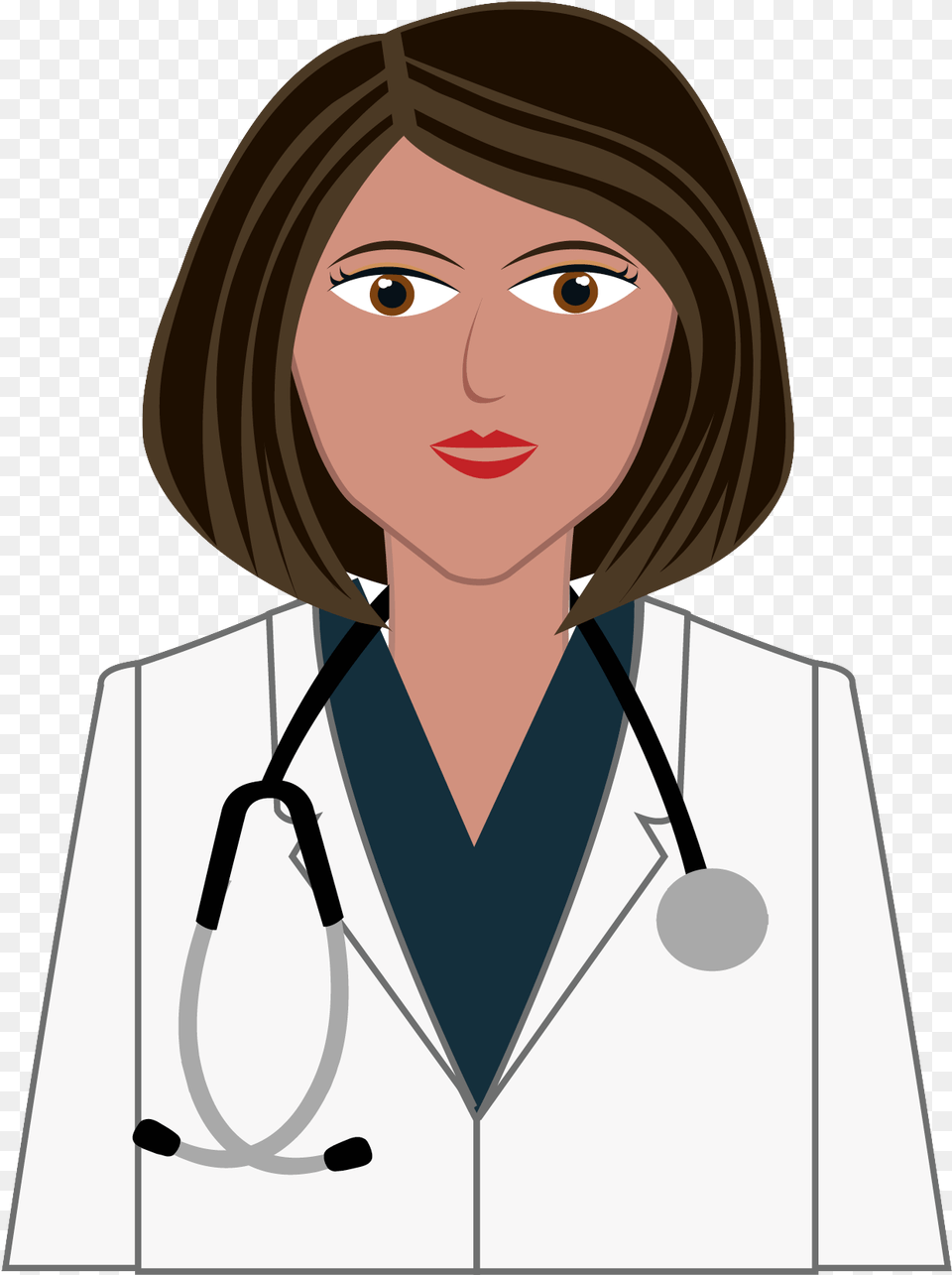 Illustration, Clothing, Coat, Lab Coat, Adult Free Png Download