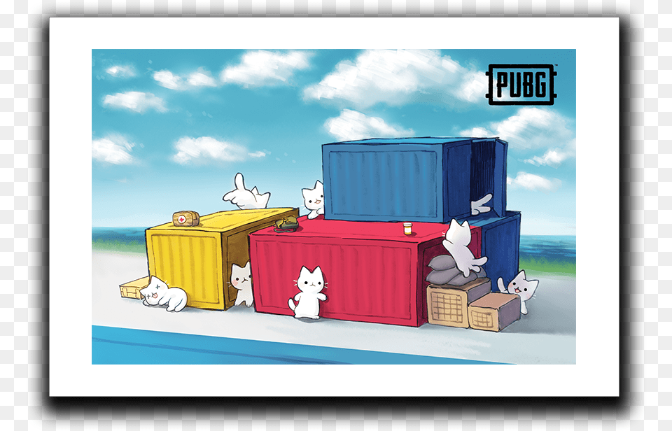 Illustration, Shipping Container Png Image