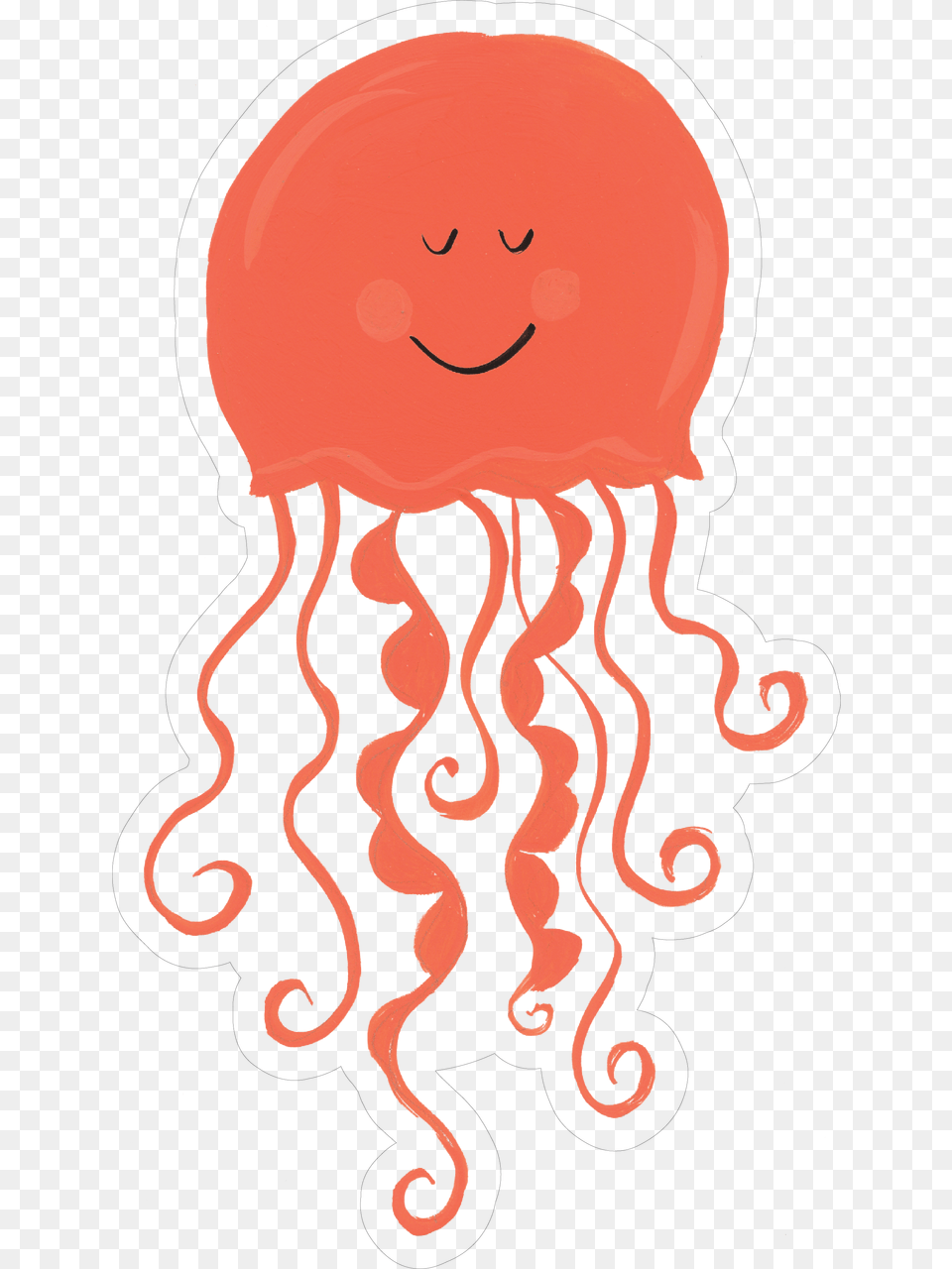 Illustration, Animal, Sea Life, Invertebrate, Jellyfish Png Image
