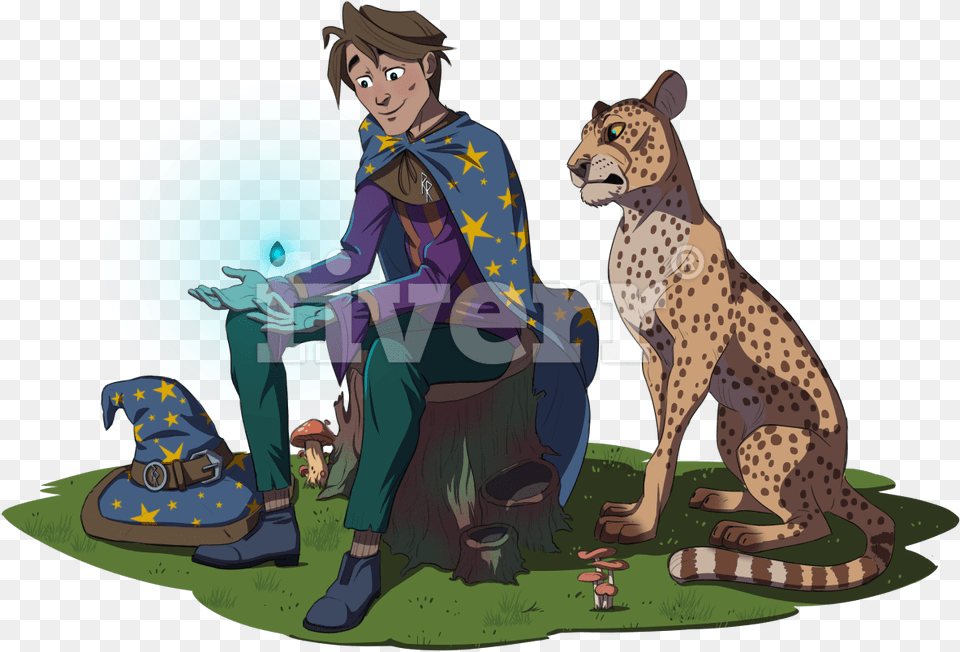 Illustration, Wildlife, Animal, Cheetah, Mammal Png