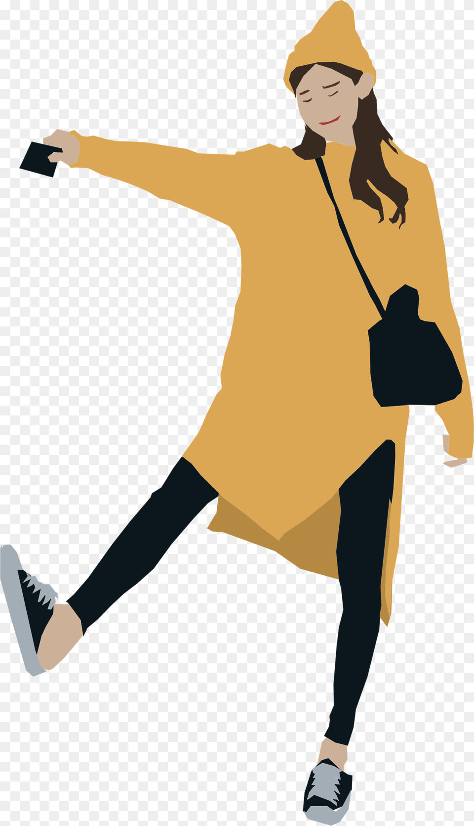 Illustration Art Drawings, Clothing, Coat, Sleeve, Hat Free Transparent Png
