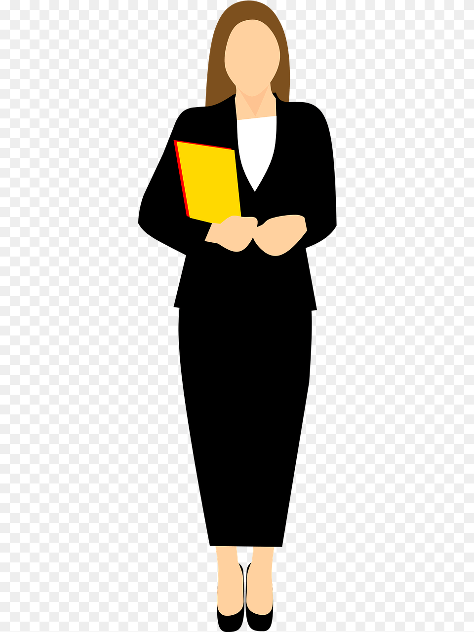 Illustration Business Woman Vector, People, Person, Reading, Clothing Free Png