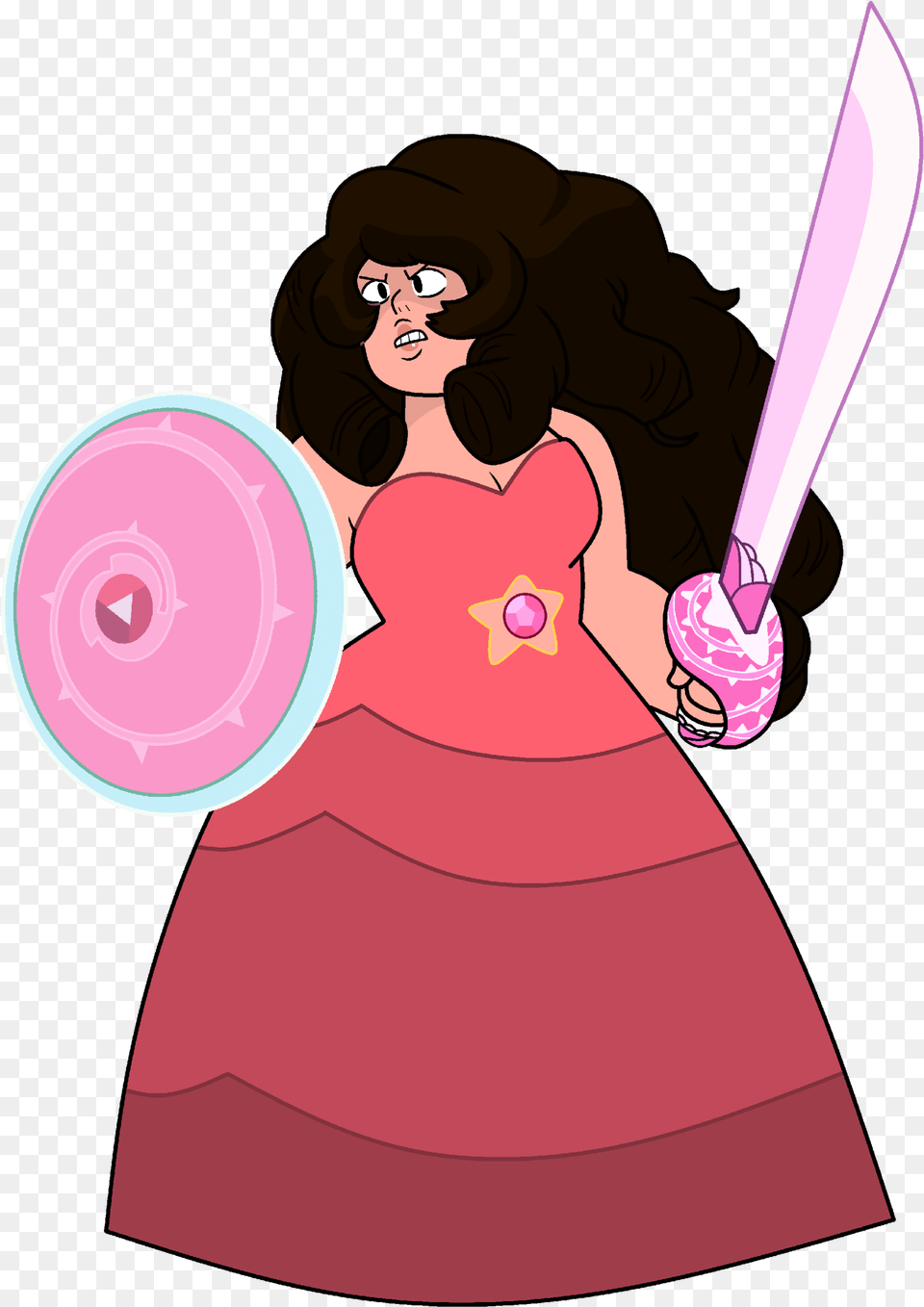 Illustration Clipart Download Rose Obsidian Steven Universe, People, Person, Dress, Clothing Png