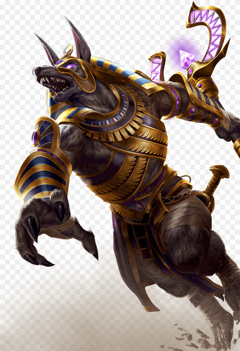 Illustration Download Anubis Smite, Animal, Dinosaur, Reptile, Bird Free Png