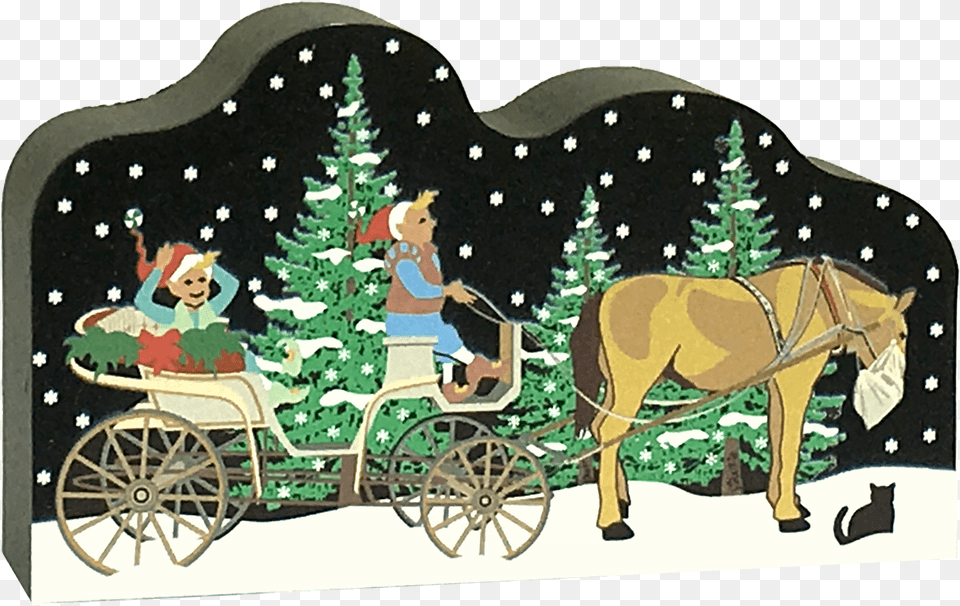 Illustration Horse And Buggy, Wheel, Machine, Wagon, Vehicle Png Image