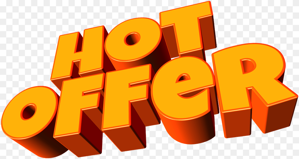 Illustration Hot Offers, Text Png Image