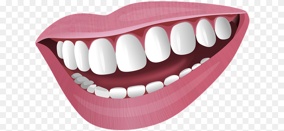 Illustration Mouth Smile Lips Teeth Face Woman Tongue, Body Part, Person, Medication, Pill Free Png