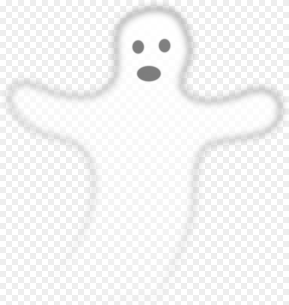 Illustration Of A Ghost Transparent Cartoons Classical Ghost, Cross, Symbol, Nature, Outdoors Free Png Download