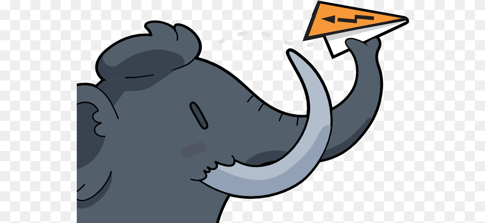 Illustration Of An Elephant Throwing Mastodon, Animal, Buffalo, Mammal, Wildlife Free Transparent Png