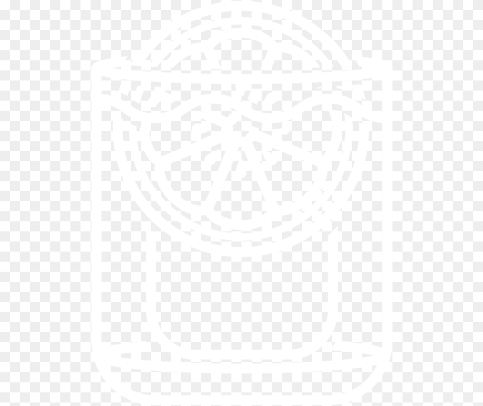 Illustration Of An Old Fashioned Cocktail Jhu Logo White, Alloy Wheel, Vehicle, Transportation, Tire Free Transparent Png