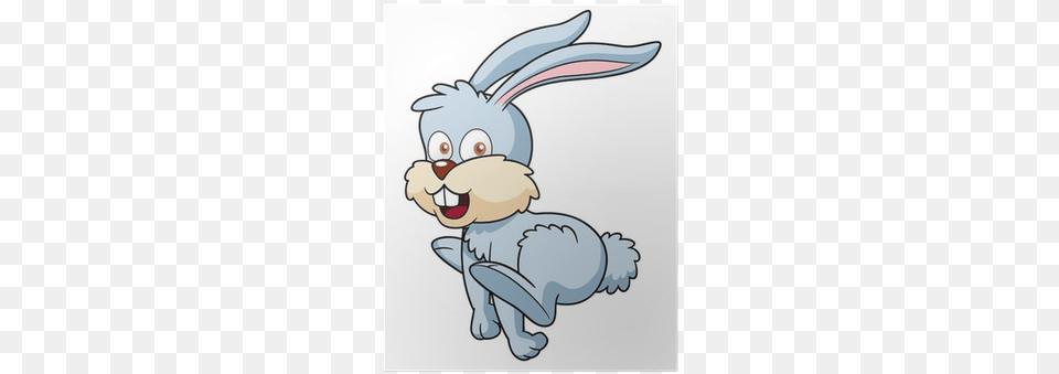 Illustration Of Bunny Rabbit Cartoon Poster Pixers Illustration, Animal, Mammal Png