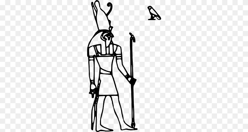 Illustration Of Egyptian God Horus Free Transparent Png