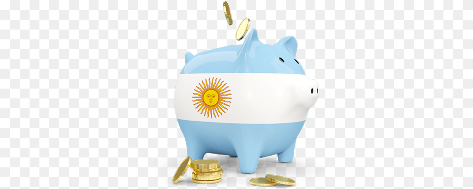 Illustration Of Flag Of Argentina Stock Photography, Piggy Bank Png