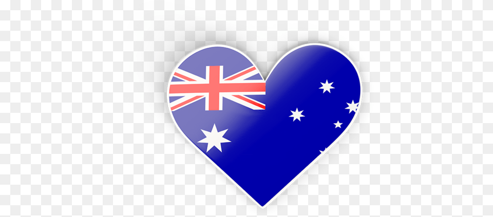 Illustration Of Flag Of Australia Flag Of Australia, Heart Free Png