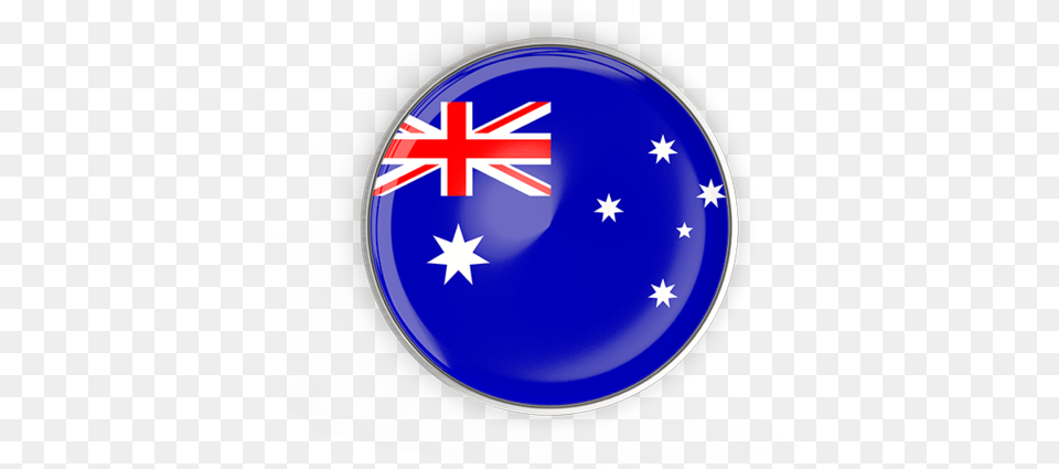 Illustration Of Flag Of Australia New Zealand Flag Button, Symbol Png
