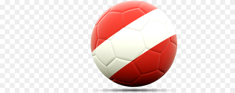 Illustration Of Flag Of Austria Austria Football Logo, Ball, Soccer, Soccer Ball, Sport Png