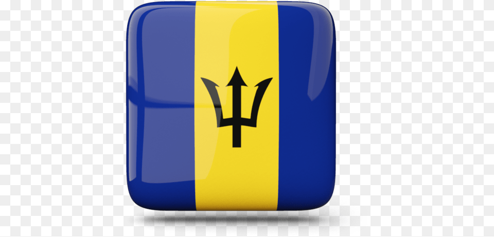 Illustration Of Flag Of Barbados, Weapon, Trident Free Png