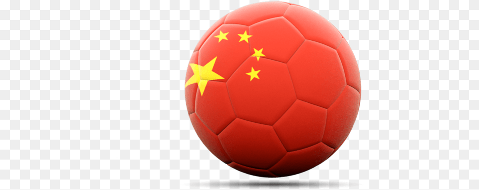 Illustration Of Flag Of China China Soccer Ball, Football, Soccer Ball, Sport, Sphere Png