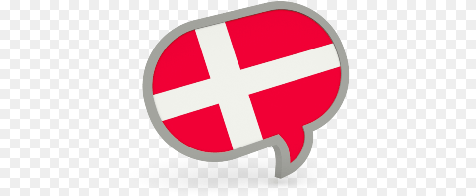 Illustration Of Flag Of Denmark Dutch Flag Speech Bubble, Logo Free Png