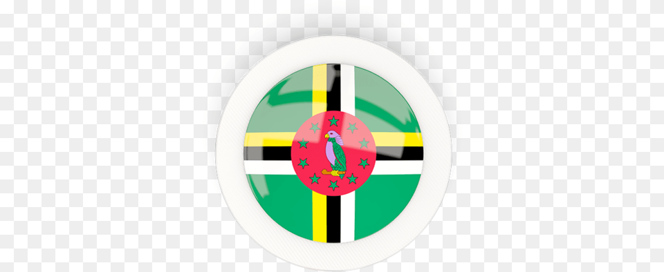 Illustration Of Flag Of Dominica Circle, Photography, Disk, Logo Png