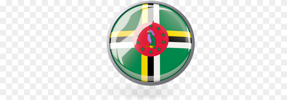 Illustration Of Flag Of Dominica Ronda, Badge, Logo, Symbol, Disk Free Png