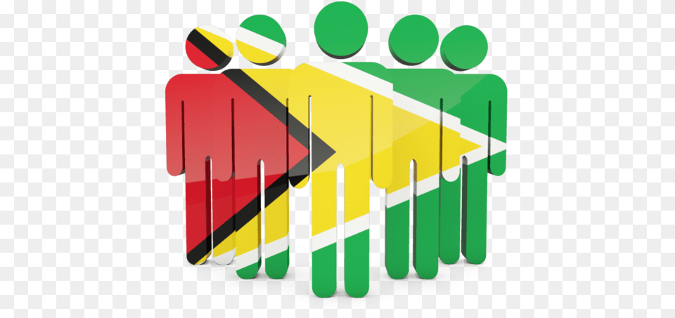 Illustration Of Flag Of Guyana Mexico Y Su Administracion, Art, Graphics, Body Part, Hand Png Image