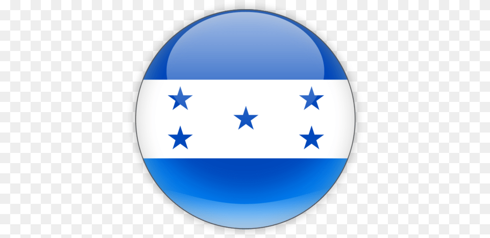 Illustration Of Flag Of Honduras Honduras Icon, Sphere, Symbol Png Image