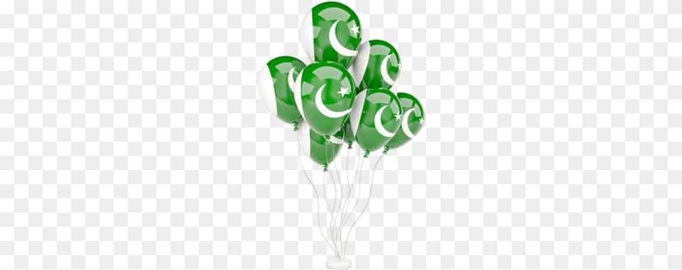 Illustration Of Flag Of Pakistan Pakistan Balloons, Balloon Free Png
