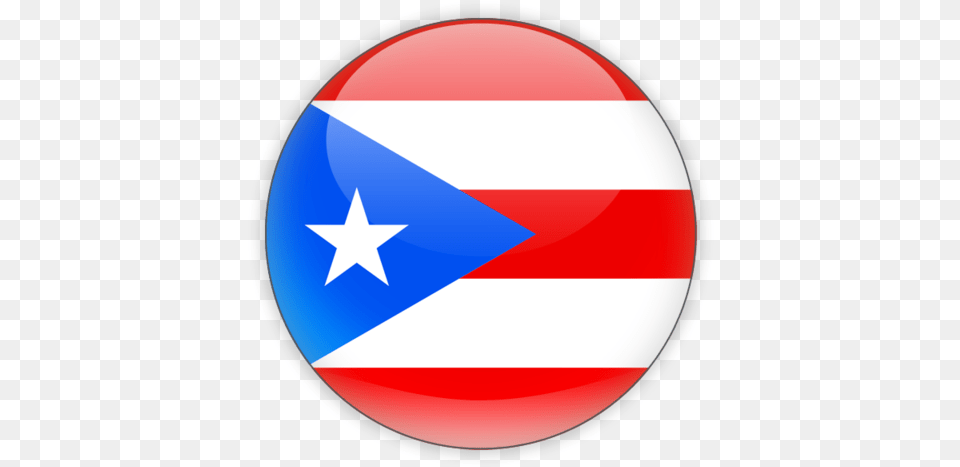 Illustration Of Flag Of Puerto Rico Bandera Puerto Rico Icono, Sphere, Logo, Star Symbol, Symbol Png