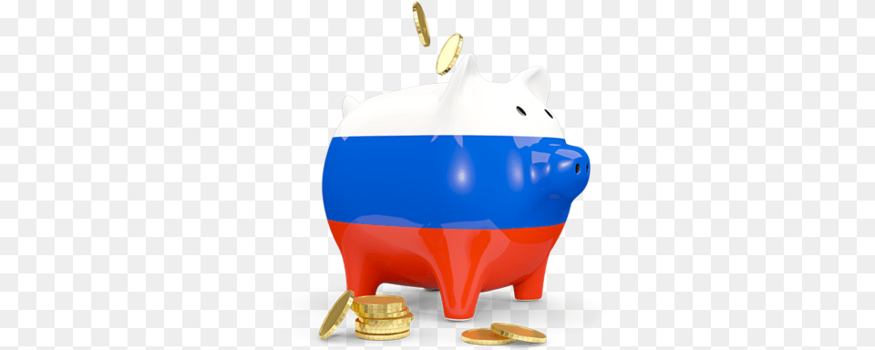 Illustration Of Flag Of Russia Reto De Globalizacion Mexico, Piggy Bank, Animal, Mammal, Rat Free Png