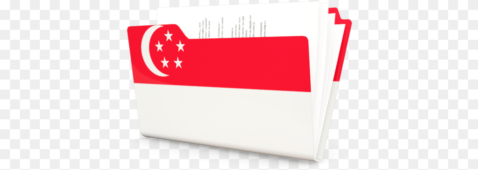 Illustration Of Flag Of Singapore Illustration, Envelope, Mail, First Aid, File Free Png Download