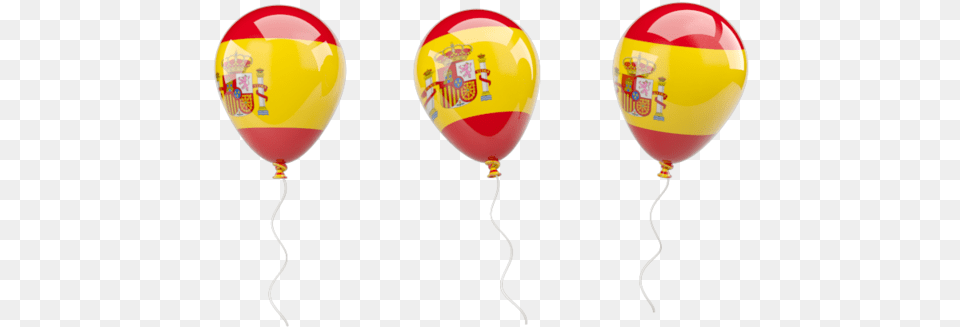Illustration Of Flag Of Spain Spain Flag Balloons, Balloon Png Image