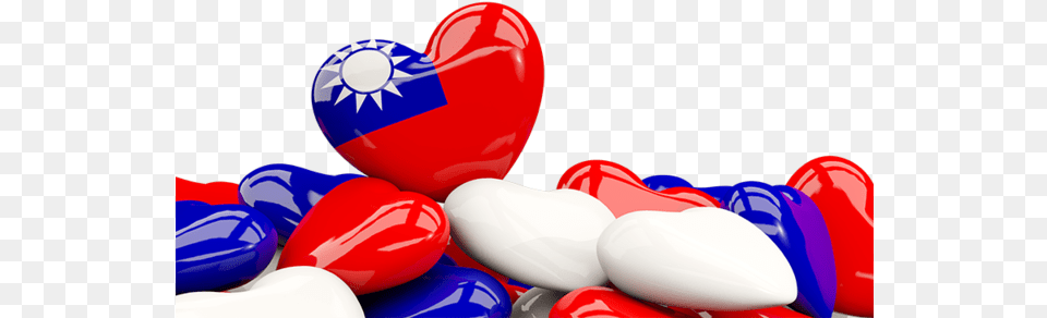 Illustration Of Flag Of Taiwan Iran Flag Heart Png Image