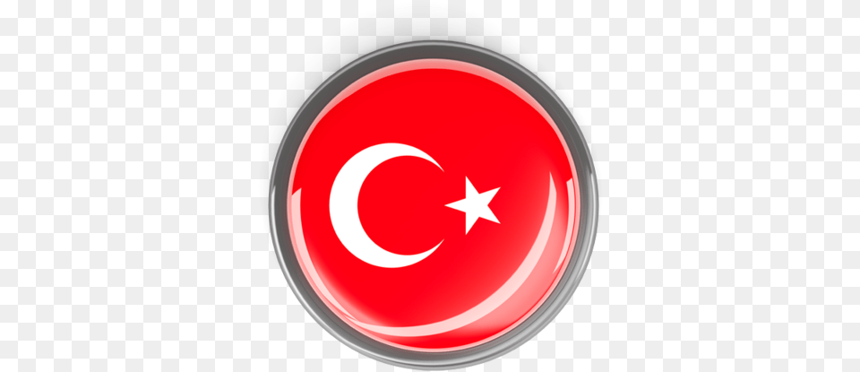 Illustration Of Flag Of Turkey Philippine Flag Button, Symbol, Emblem Png Image