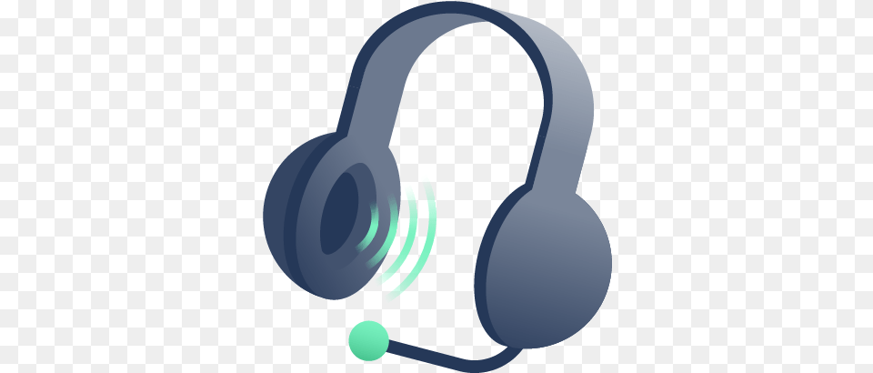 Illustration Of Headphones With A Mic Headphones, Electronics, Smoke Pipe Free Png Download